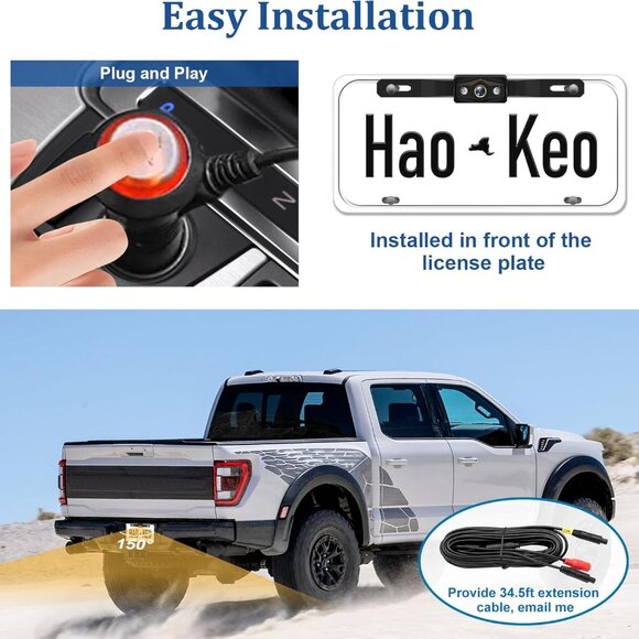 NEW 7" High Resolution Backup Camera - Picture 5 of 11